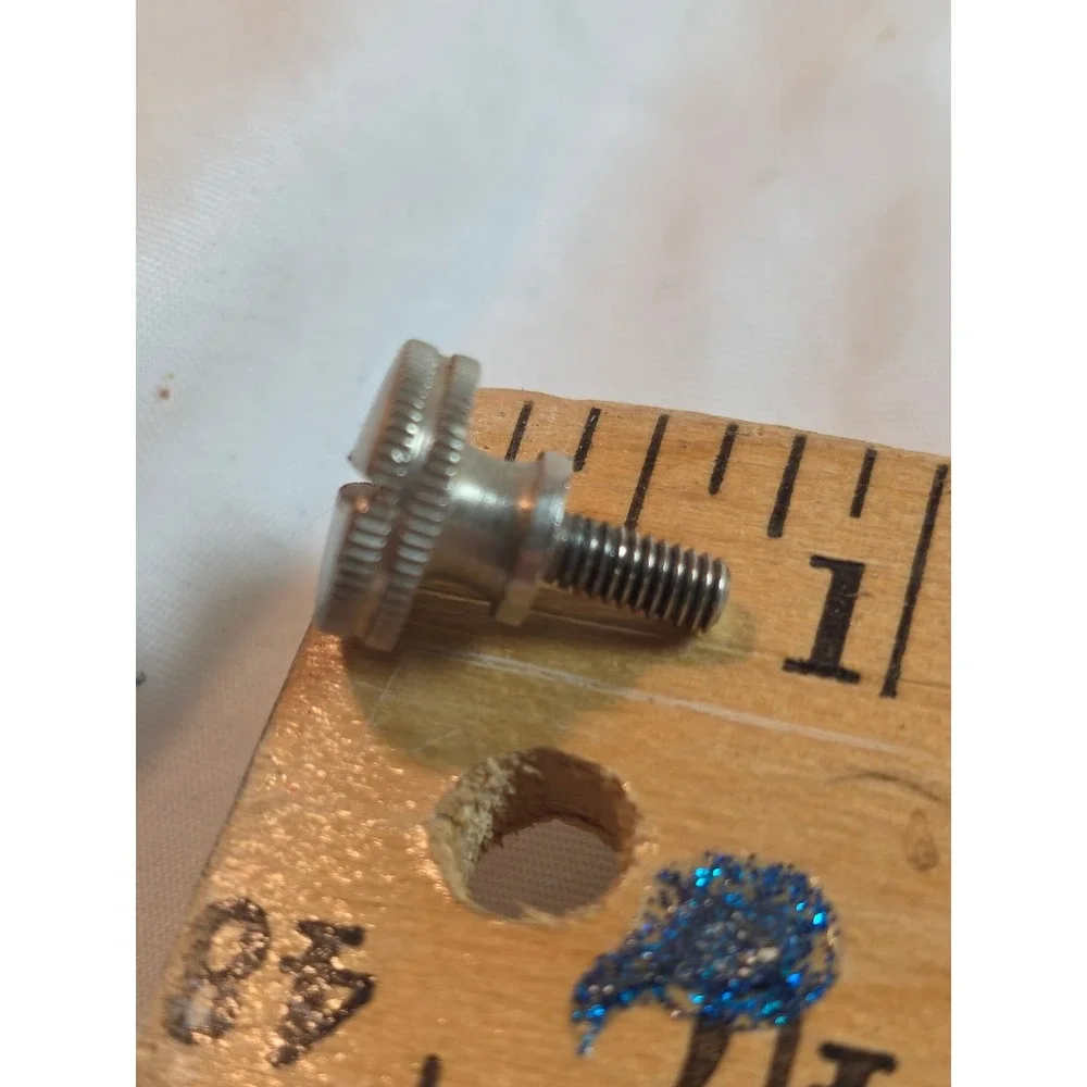 Singer 714 Sewing Machine Thumb Screw Replacement Part Silver Tone Metal